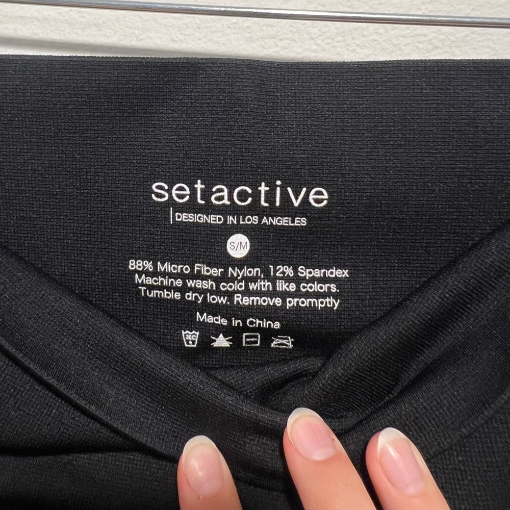 SET active - SCULPTFLEX® Bike Shorts in Onyx - Picture 7 of 8